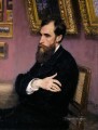 Retrato de Pavel Tretyakov fundador de la Galería Tretyakov 1883 Ilya Repin